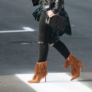 FRINGE DETAIL SAM EDELMAN BELINDA BOOTS